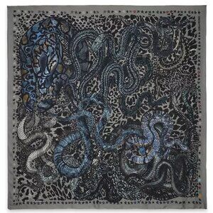 Zadig & Voltaire Billie Snakes Square Scarf